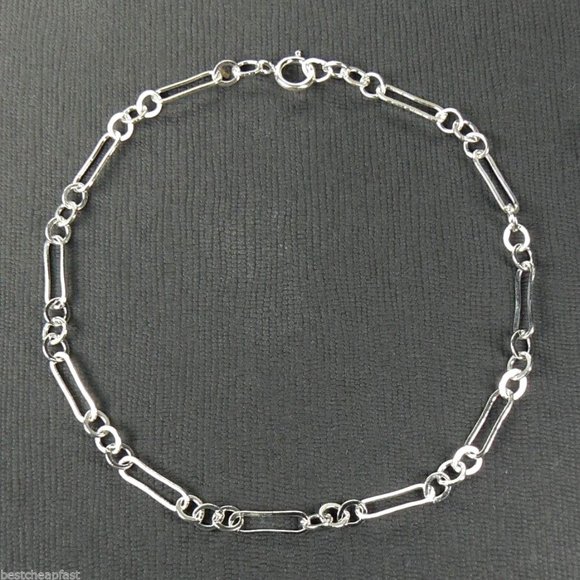 Jewelry - NEW Sterling SILVER Fancy Link Bracelet